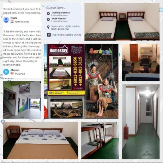 Tabun Homestay Miri Buitenkant foto